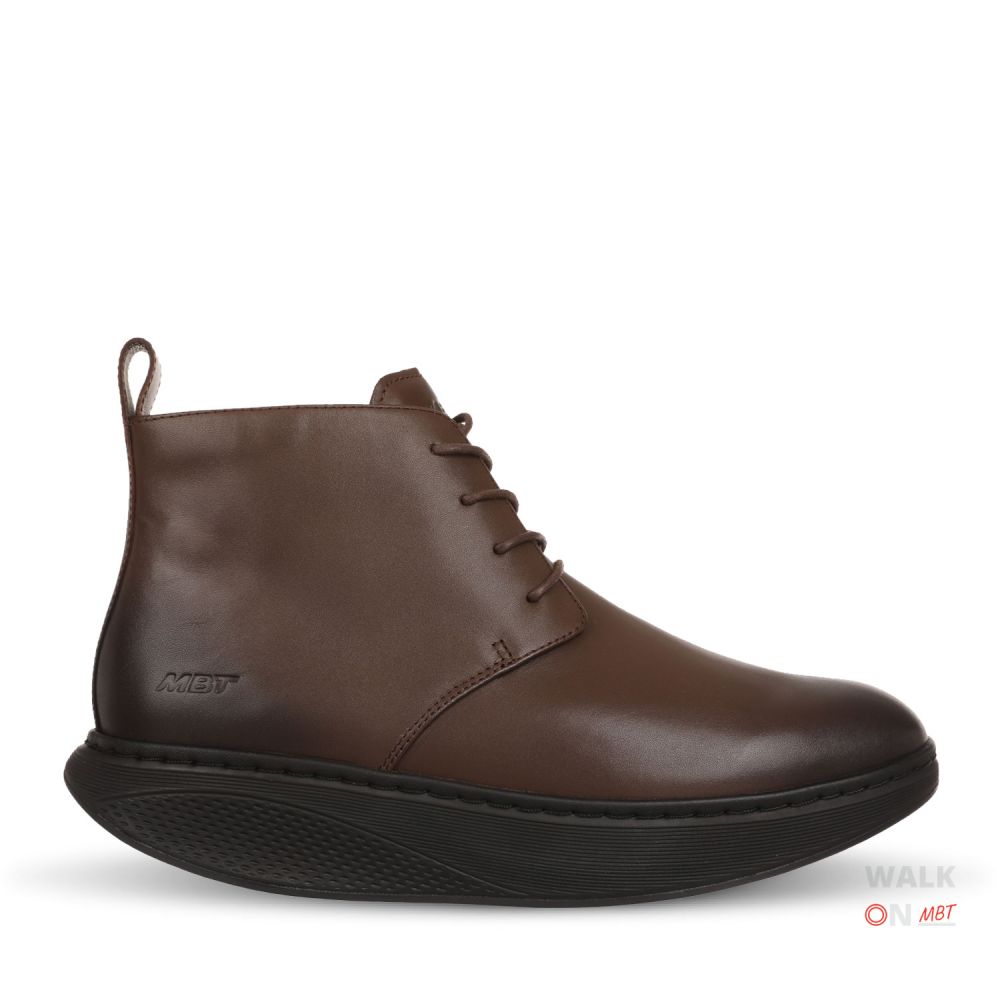 MBT Addison M DK Brown boot