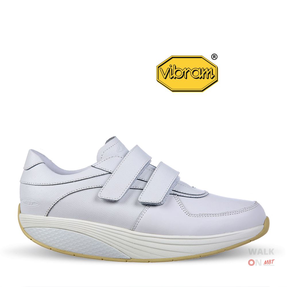 Karibu 17 velcro strap unisex white