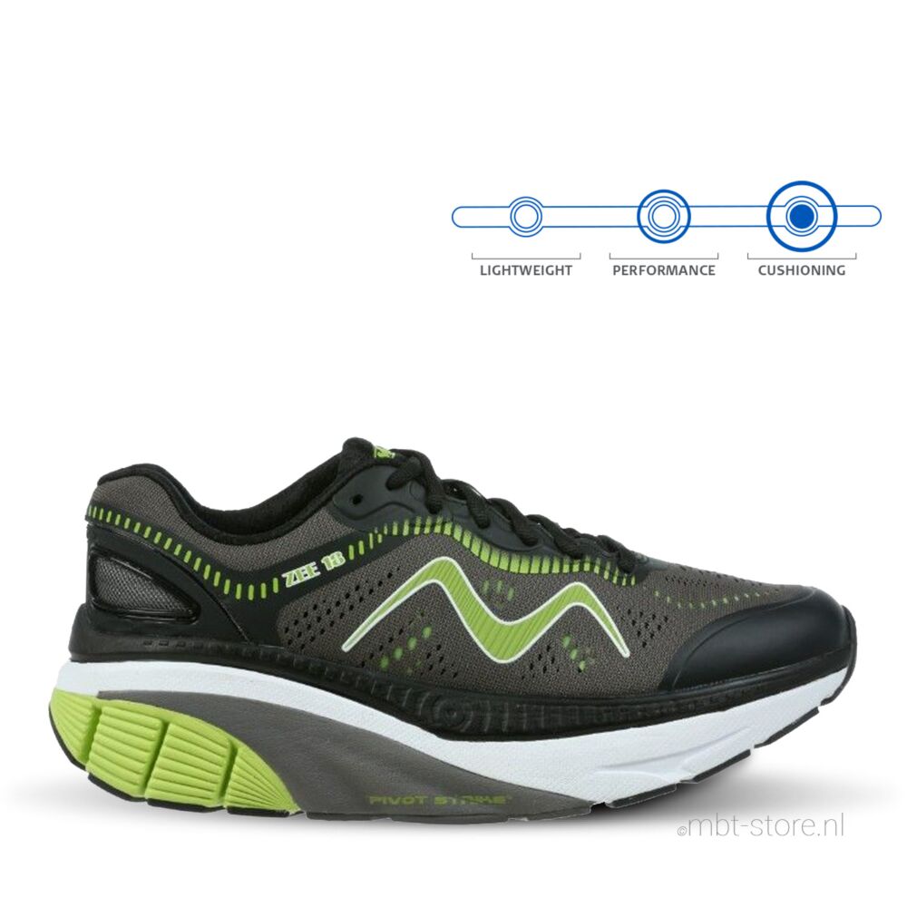 Zee 18 M black/charcoal/green